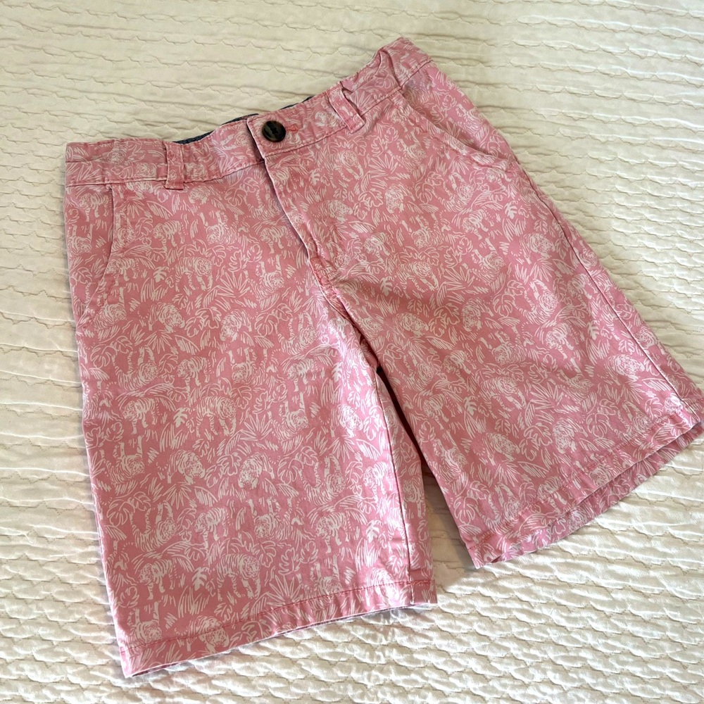 Cat & Jack, Boys’ Pink Island Shorts 🌴, Size 10